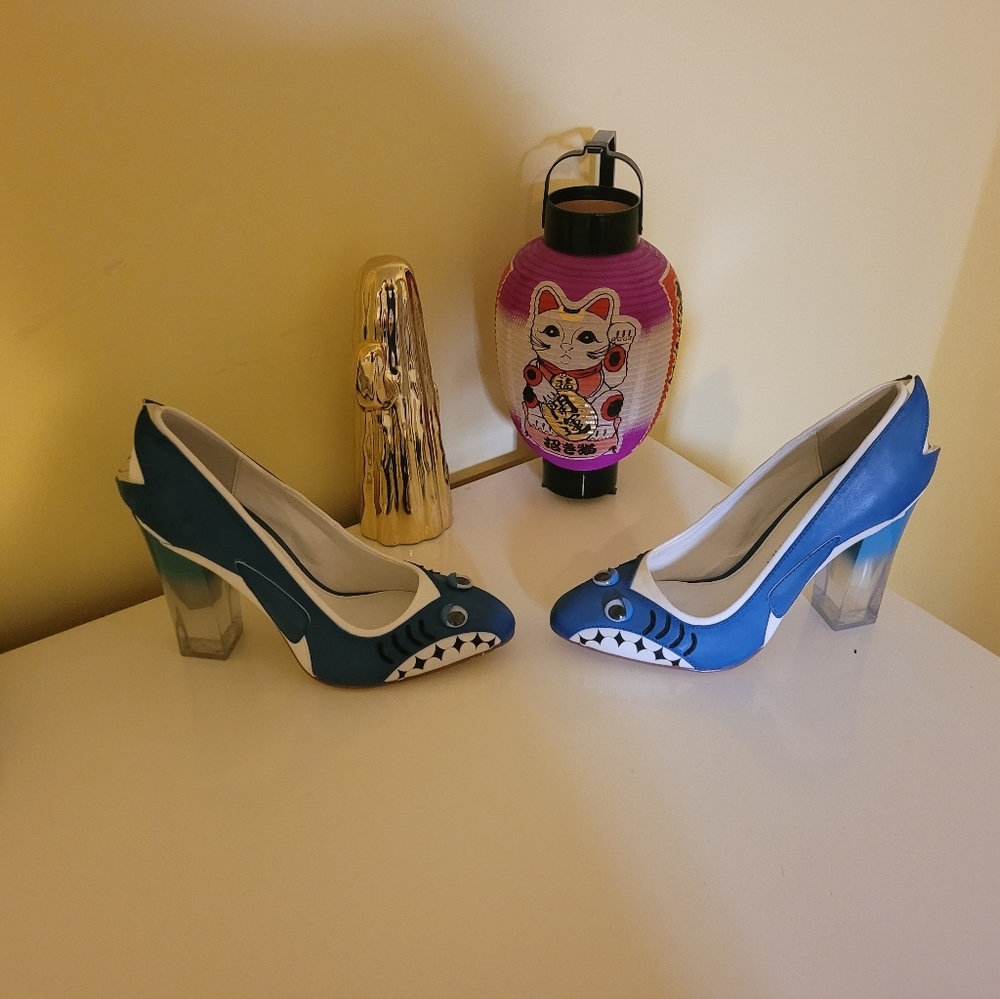 Katy Perry Collections The Mako Shark Heels, BNWOT, size 7